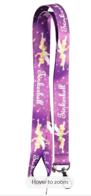 Disney Lanyards Tinkerbell Lanyard