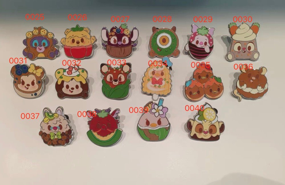 Disney Diamond Pins mixed styles 004- $0.63