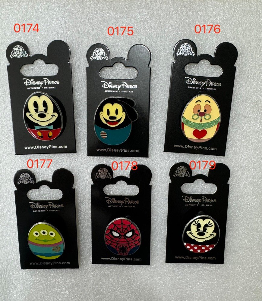 Disney Premium Pins Easter Egg Pins 15