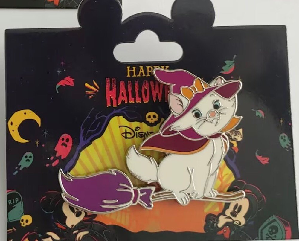 Marie Witch Halloween Pin- WDI 163