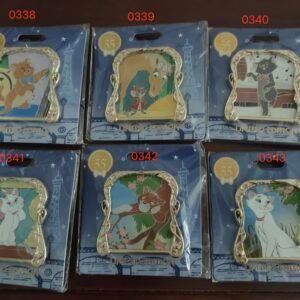 Disneyland Paris The Aristocats 55th Anniversary 6 Pin Set-WDI 162